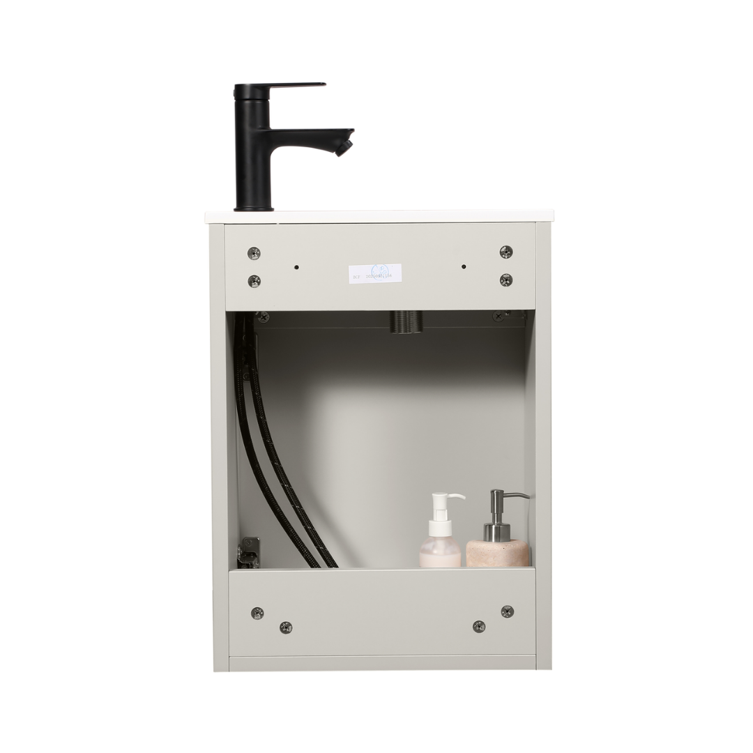 Kometmöbel Guest Bathroom Vanity Set 40cm Oak