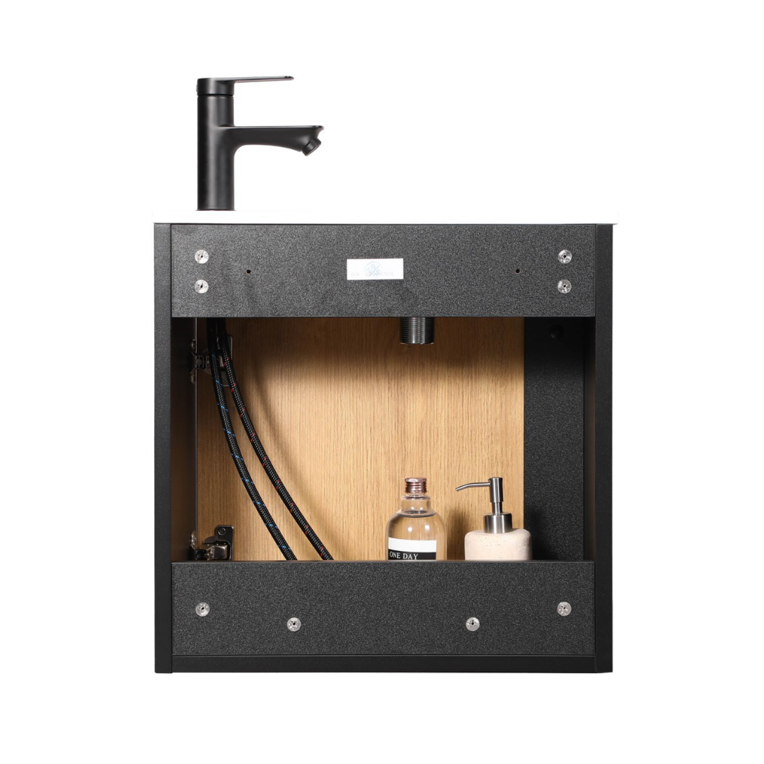 Kometmöbel Guest Bathroom Vanity Set 40cm Oak