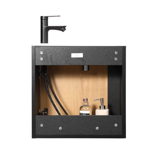 Kometmöbel Guest Bathroom Vanity Set 40cm Oak
