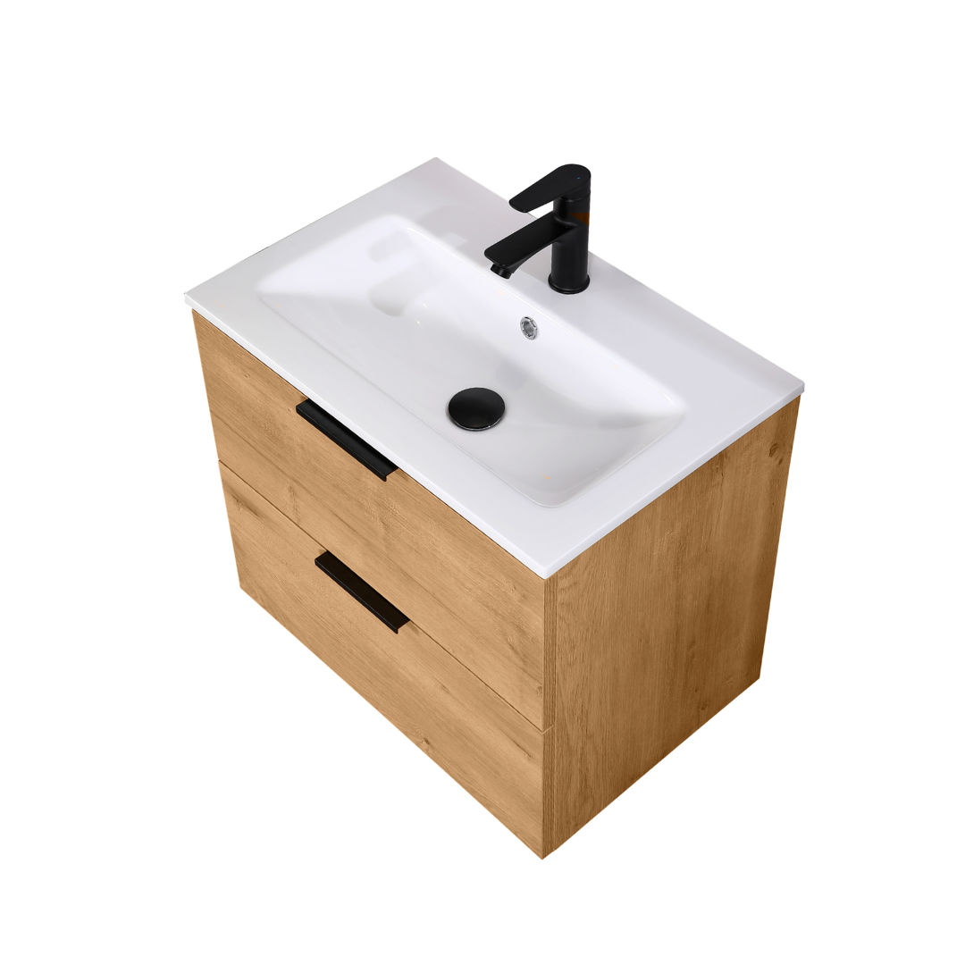 Kometmöbel Vanity 60 cm 2 Soft-Closing Oak
