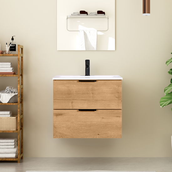 Kometmöbel Vanity 60 cm 2 Soft-Closing Oak